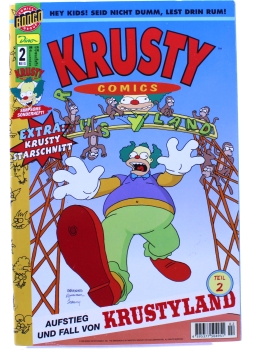 Krusty Comics (Simpsons) Nr. 2: Aufstieg und Fall von Krustyland Teil 2 von 3
